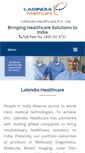 Mobile Screenshot of labindiahealthcare.com